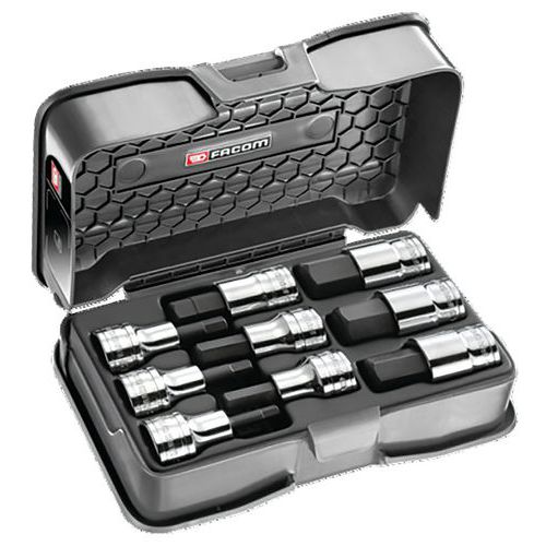 STM.J9APB 1/2 hex screwdriver socket set - Facom