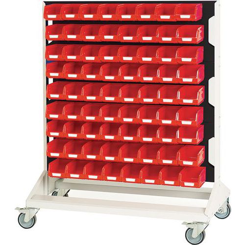 Bott Louvre Panel Trolley With Picking Bins