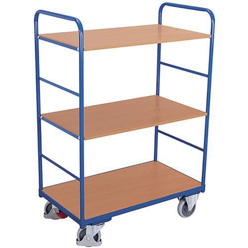 Tall trolley with three shelves - SW series