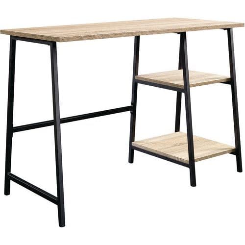 Industrial Style Single Bench Desk