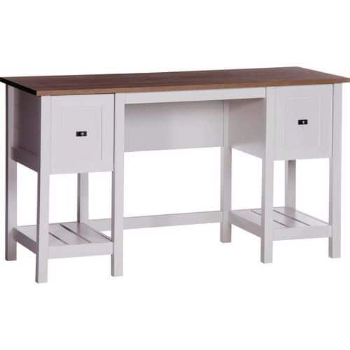 Shaker Style Home Desk Soft White