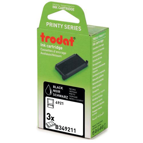 Box of 3 replacement ink pads 6/4921 - Trodat