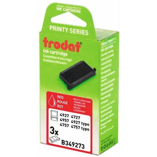 Box of 3 replacement ink pads 6/4927 - Trodat