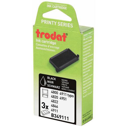 Refill for Trodat stamp and dater - Black