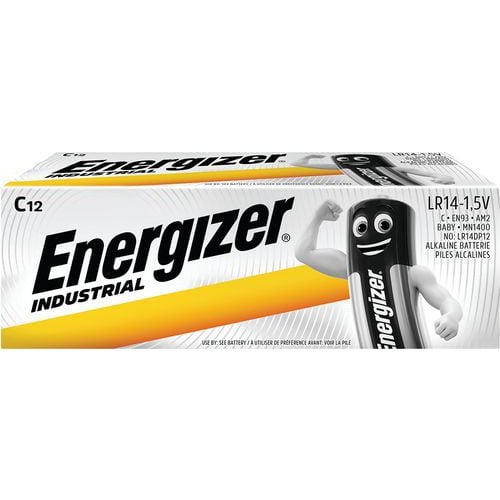 Industrial C/LR14 alkaline battery - Pack of 12 - Energizer