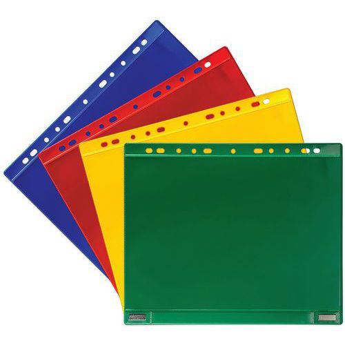 Double-sided flexible, perforated document sleeve - Tarifold