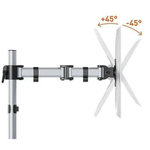 SELECT monitor stand for one screen with table fixing