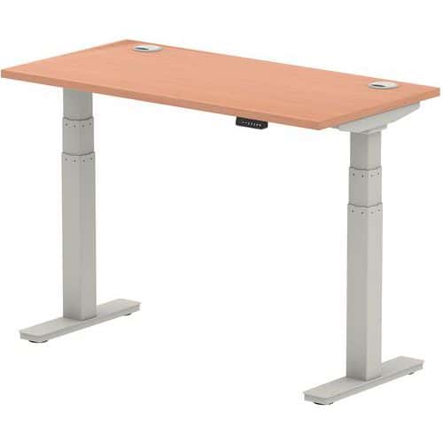 Electronic Height Adjustable Office Desk With Cable Port - Air