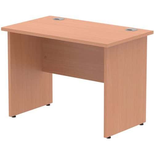 Rectangular Office/Reception Desks With End Panel Legs - Impulse