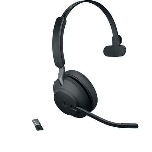 Evolve2 65 Mono USB-A wired headset + Link 380a - Jabra