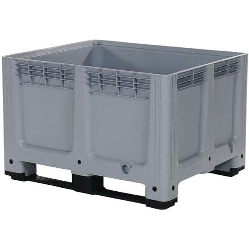 Plastic Pallet Boxes With Solid Sides