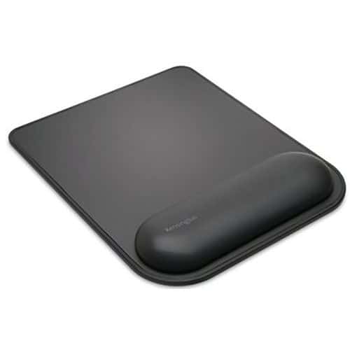 ErgoSoft mouse pad with wrist rest - Black - Kensington