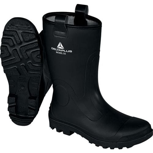 Nickel S5 CI SRC fur-lined mid-cut safety boots - Delta Plus