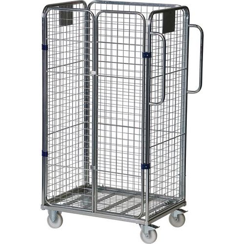 Picking Trolley - Warehouse Merchandise - 3 Or 4 Wire Mesh Sides