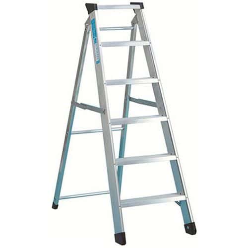 Industrial Step Ladder - Professional - 4 To 10 Steps