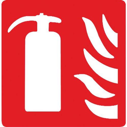 Ground marker - Fire extinguisher - Gergosign