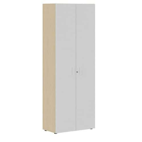 Cabinet with hinged doors, height 200 cm Misao - Manutan Expert