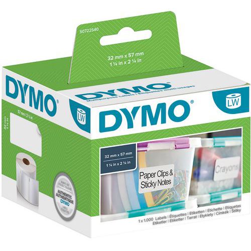 LabelWriter multi-purpose white paper adhesive labels - Dymo
