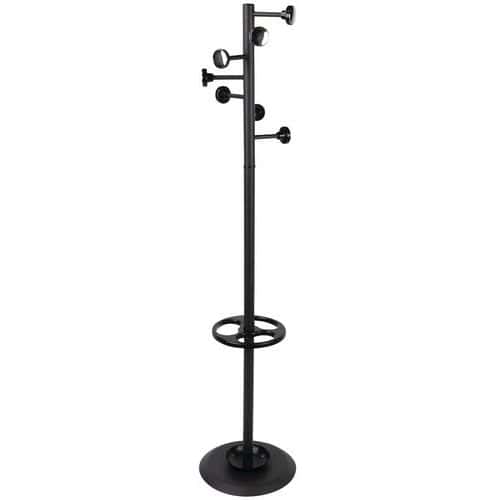 Coat stand with 7 spiralled hooks - Manutan Expert