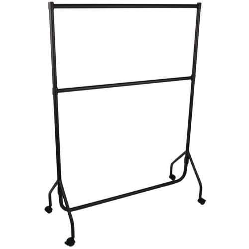 Mobile hanging rail - Two bars - Manutan Expert