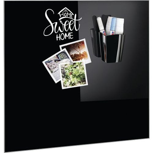 530 magnetic pencil pot for glass board - Black - CEP