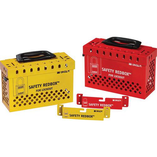 SAFETY REDBOX lockout box - Brady