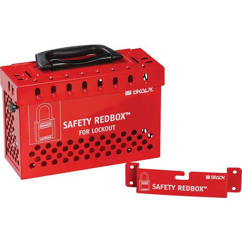 SAFETY REDBOX lockout box - Brady