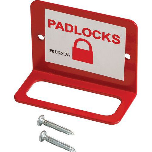 Steel station for padlocks - Brady