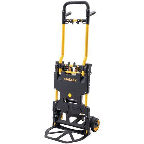 2 In 1 Folding Hand Sack Truck/Platform Trolley - Aluminium - Stanley