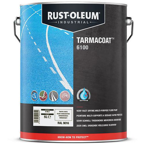 Tarmacoat paint for indoor and outdoor flooring - 5 L - Rust-Oleum