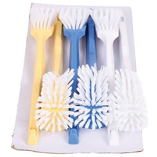 Plastic washing-up brush with nylon bristles - Nedac Sorbo