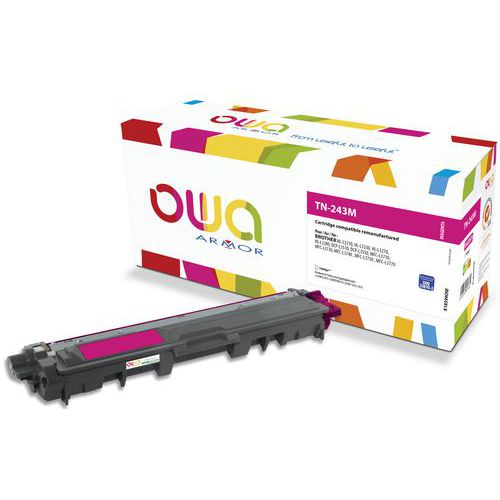 Standard-capacity toner, compatible with Brother TN-243 - OWA