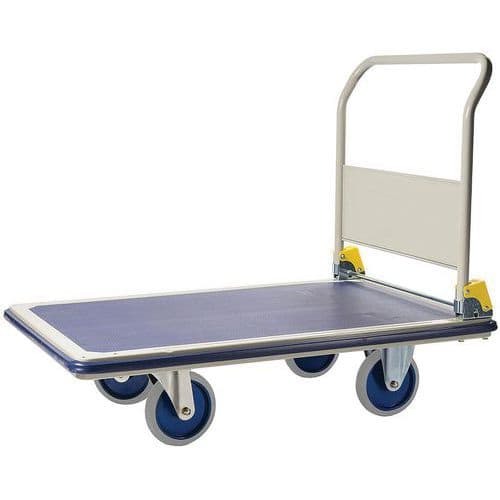 Folding back metal trolley - Load capacity 500 kg