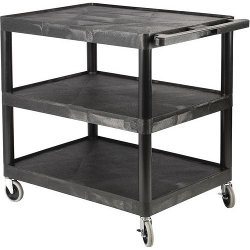 Large Industrial Plastic Tray Trolley for Industrial Use