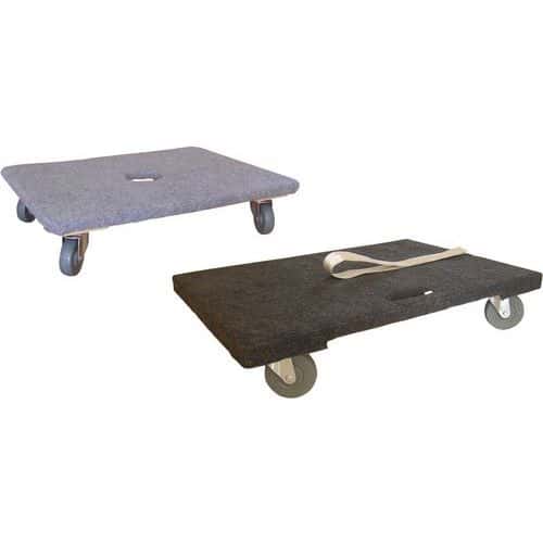 Wheeled Padded Wooden Dollies 200kg UDL