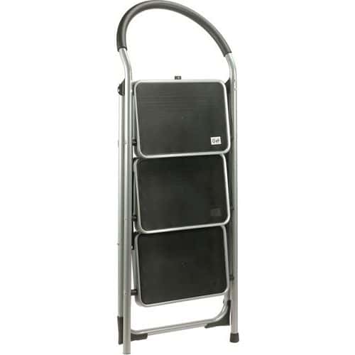 Foldable Step Ladder With Rubber Handrail