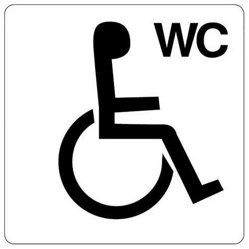 Sticker - Accessible WCs - Novap