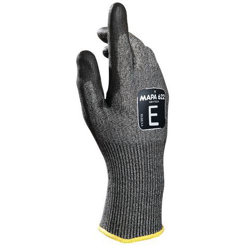 KryTech 622 cut-protection touchscreen gloves - Mapa