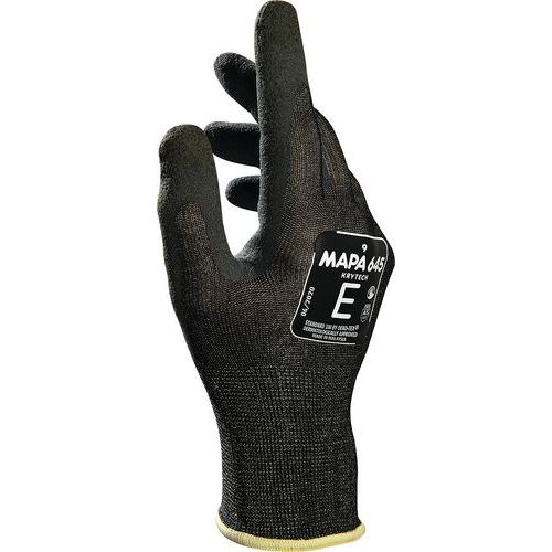 KryTech 645 level E cut protection gloves - Mapa Professional