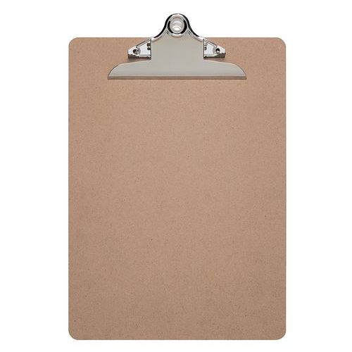 Portrait hardboard clipboard with clip - Maul Schneider