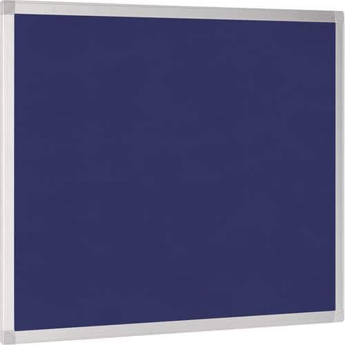 Fabric Notice Boards In Blue, Green Or Grey Felt - 600 to 1800mm High