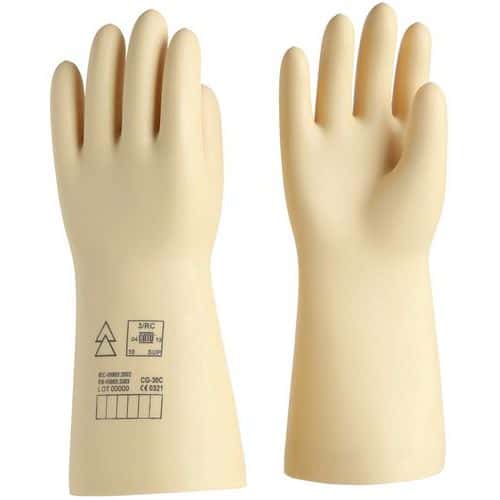 Class 00 electric insulating glove, 500 V AC - CATU