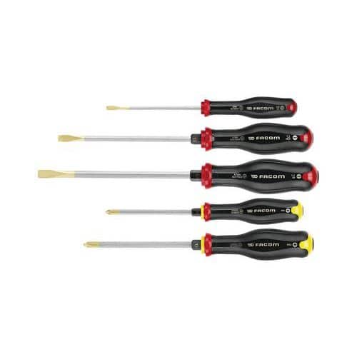 5-piece pound through screwdriver set