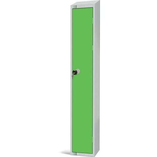 Elite Storage Lockers - 1-8 Doors - Coin Return Locks - 1950x300x300mm