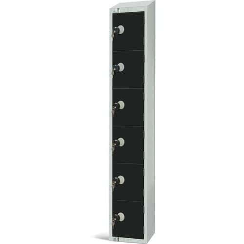 Elite Storage Lockers - 1-8 Doors - Coin Return Locks - 1950x300x300mm