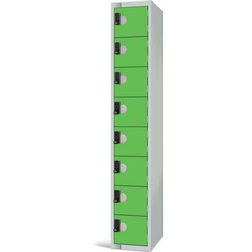 Elite Storage Lockers - 1-8 Doors - Electronic Locks - 1800x300x450mm