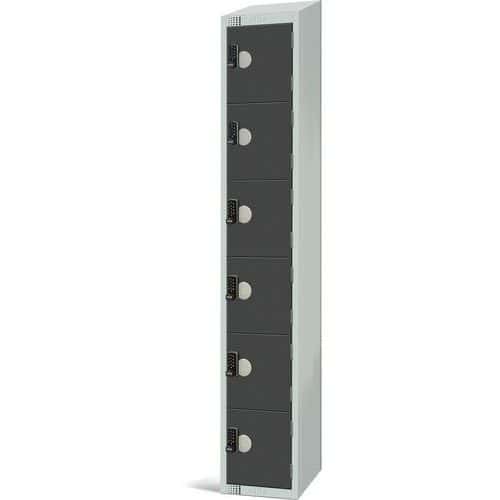 Elite Storage Lockers - 1-8 Doors - Electronic Locks - 1950x300x450mm