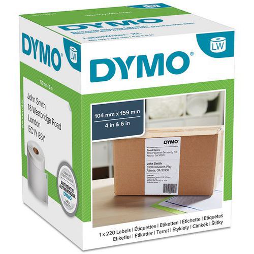 Label for Dymo LabelWriter 4XL