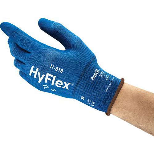 HyFlex® 11-818 ergonomic handling gloves