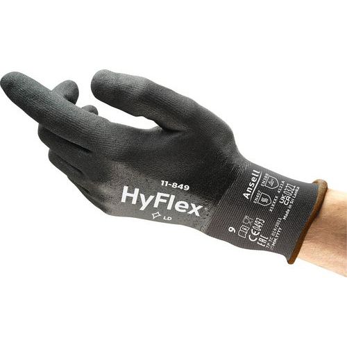 HyFlex® 11-849 ergonomic handling gloves